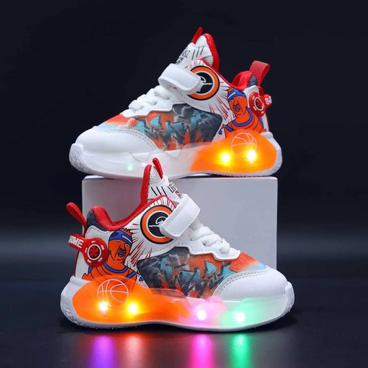 LED Light Baby Shoes | Glowing Toddler Shoes for Boys & Girls | Casual, Fashionable Kids Shoes