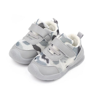 Sports Casual Shoes Breathable Mesh Soft Rubber Sole Kids Prewalker Shoes Unisex 