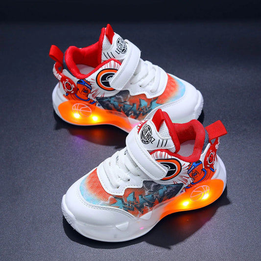 LED Light Baby Shoes | Glowing Toddler Shoes for Boys & Girls | Casual, Fashionable Kids Shoes 