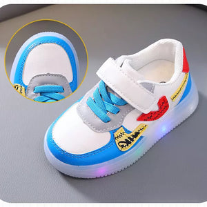 Children's LED Light-Up Sport Shoes | Anti-Slip Sneakers for Boys & Girls | Toddler Luminous Sole Shoes 