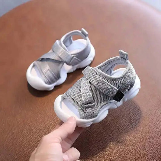 Baby shoe | Trendy Casual Hool And Loop Fastener Baby Sandals