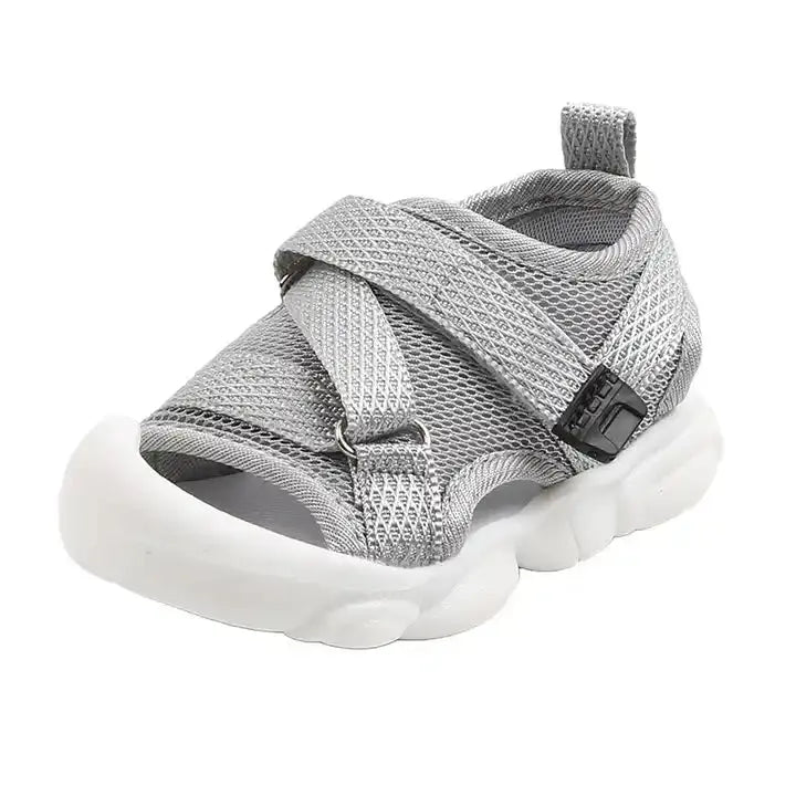 Baby shoe | Trendy Casual Hool And Loop Fastener Baby Sandals