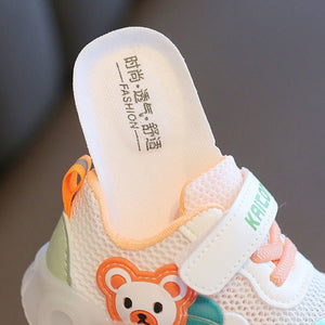 Summer LED Baby Walking Shoes – Soft Mesh Breathable Sneakers